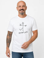 T-shirt "My First Selfie" Humour Homme — Idée Cadeau Drôle Bio