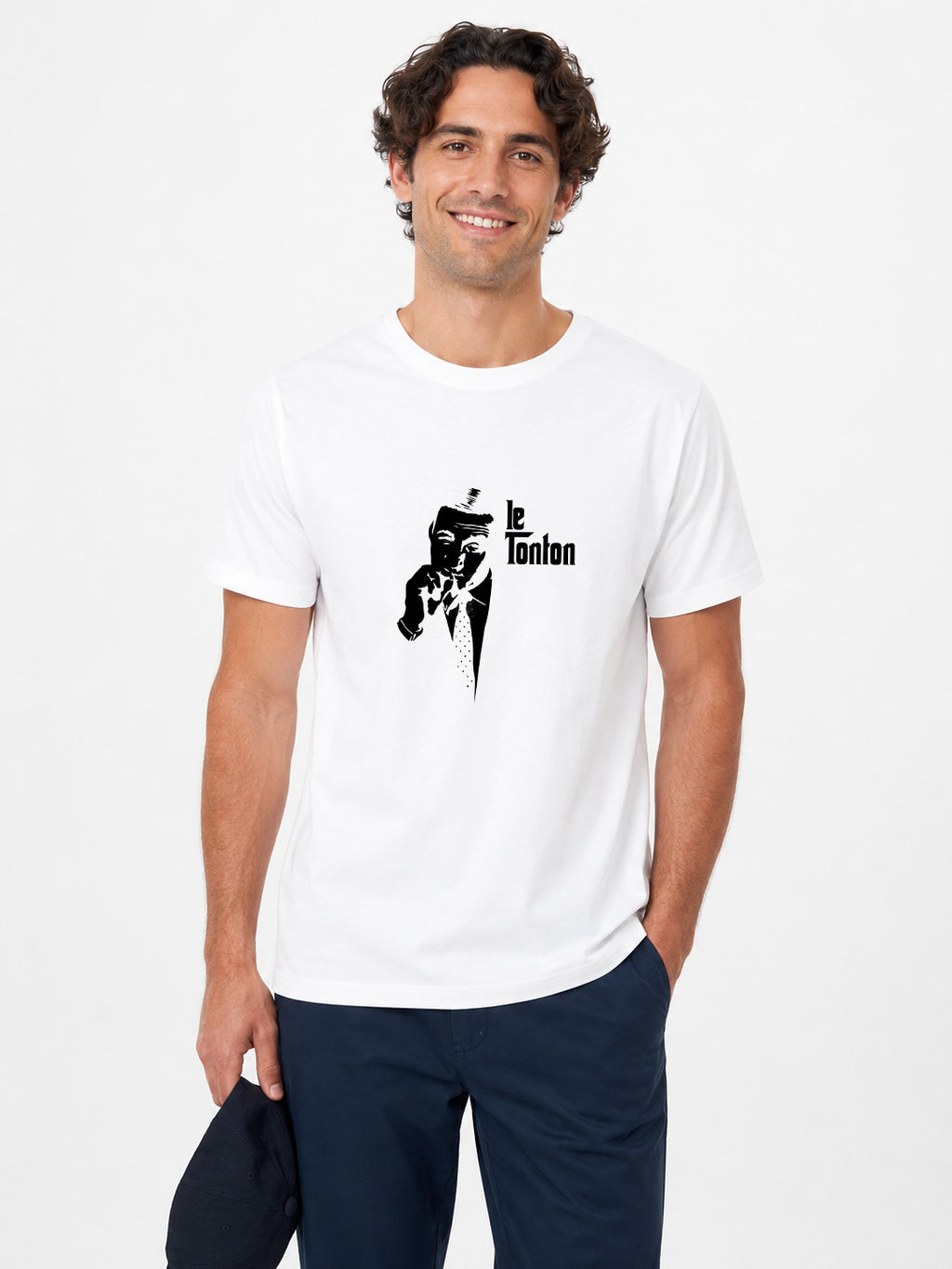 T-shirt Humour "Le Tonton" en Coton Bio Rigolo | Bastaa