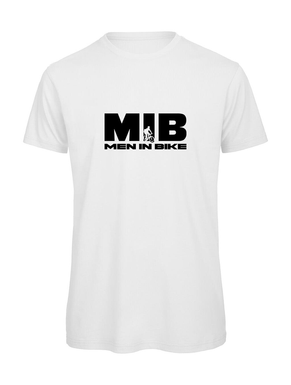 T-shirt Cycliste Humour MIB Men In Bike Homme | Cadeau Original Vélo - Bastaa