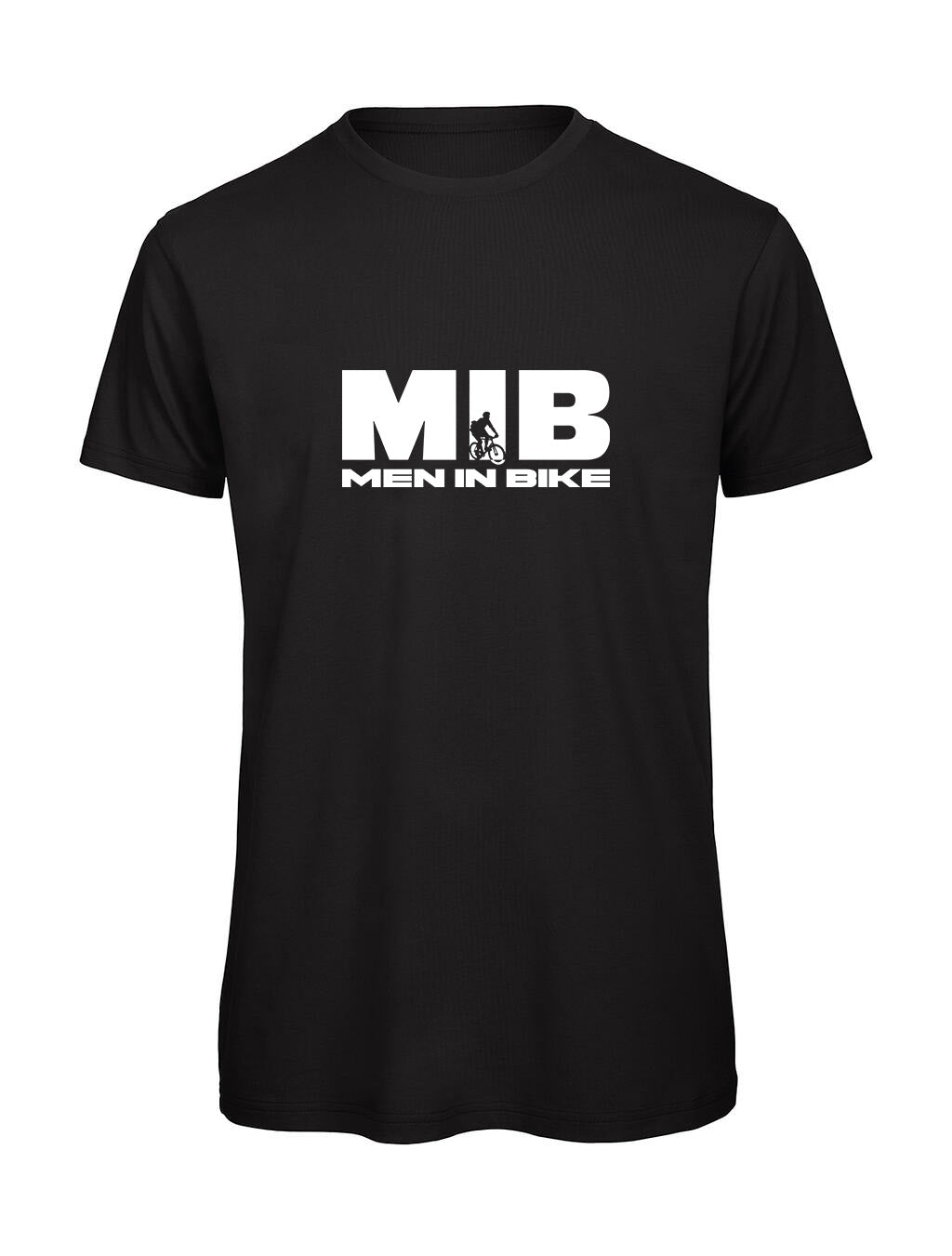 T-shirt Cycliste Humour MIB Men In Bike Homme | Cadeau Original Vélo - Bastaa