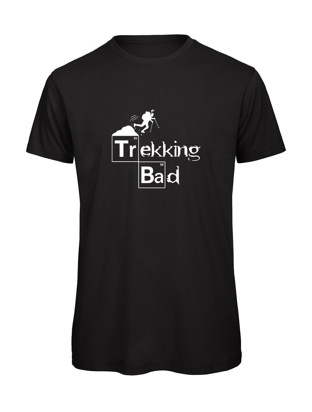 T-shirt Humour "Trekking Bad" en Coton Bio Randonnée | Bastaa