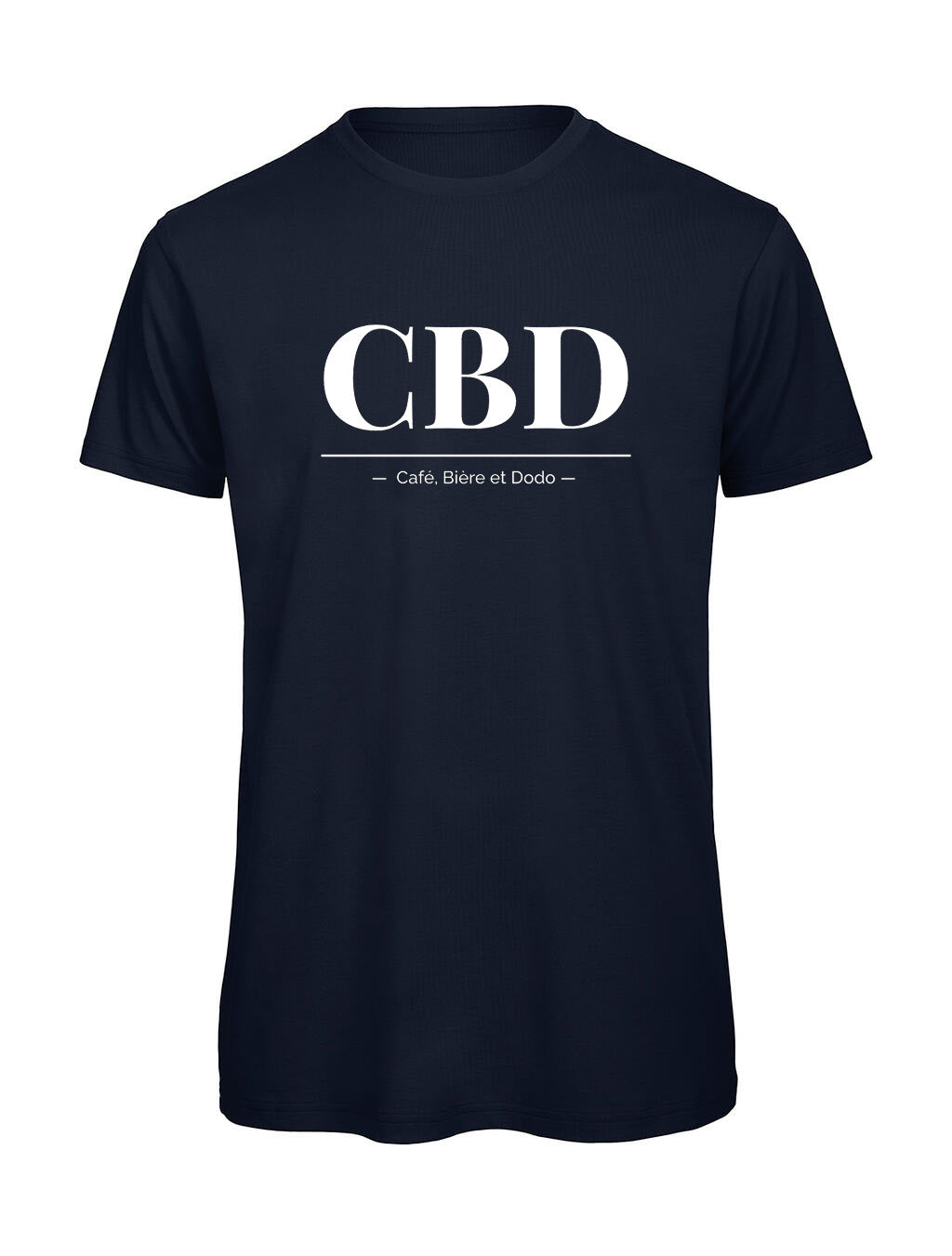 T-shirt Homme "CBD" Humour — Café Bière Dodo | Bastaa