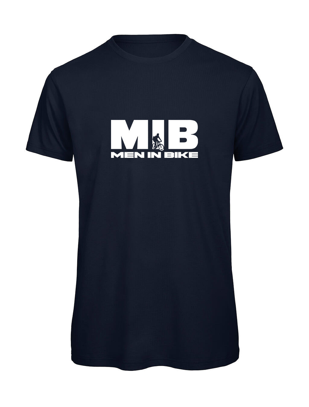 T-shirt Cycliste Humour MIB Men In Bike Homme | Cadeau Original Vélo - Bastaa