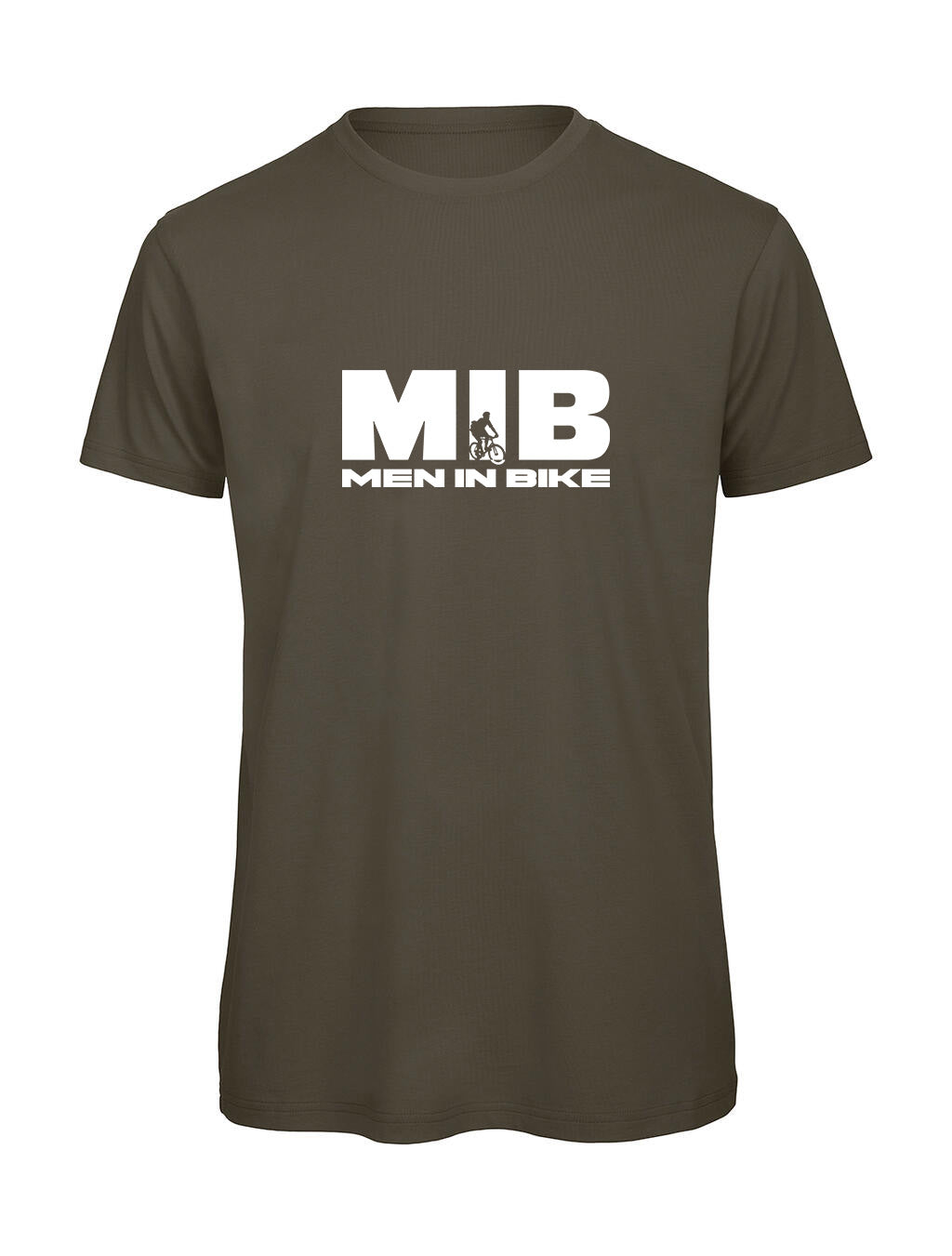 T-shirt Cycliste Humour MIB Men In Bike Homme | Cadeau Original Vélo - Bastaa