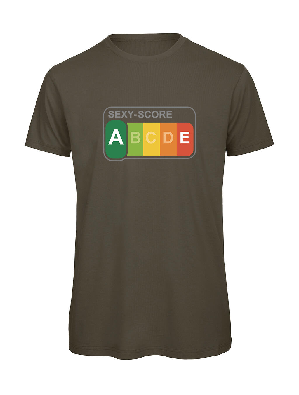 T-shirt "SEXY-SCORE A" Humour Français — Idée Cadeau Drôle Bio