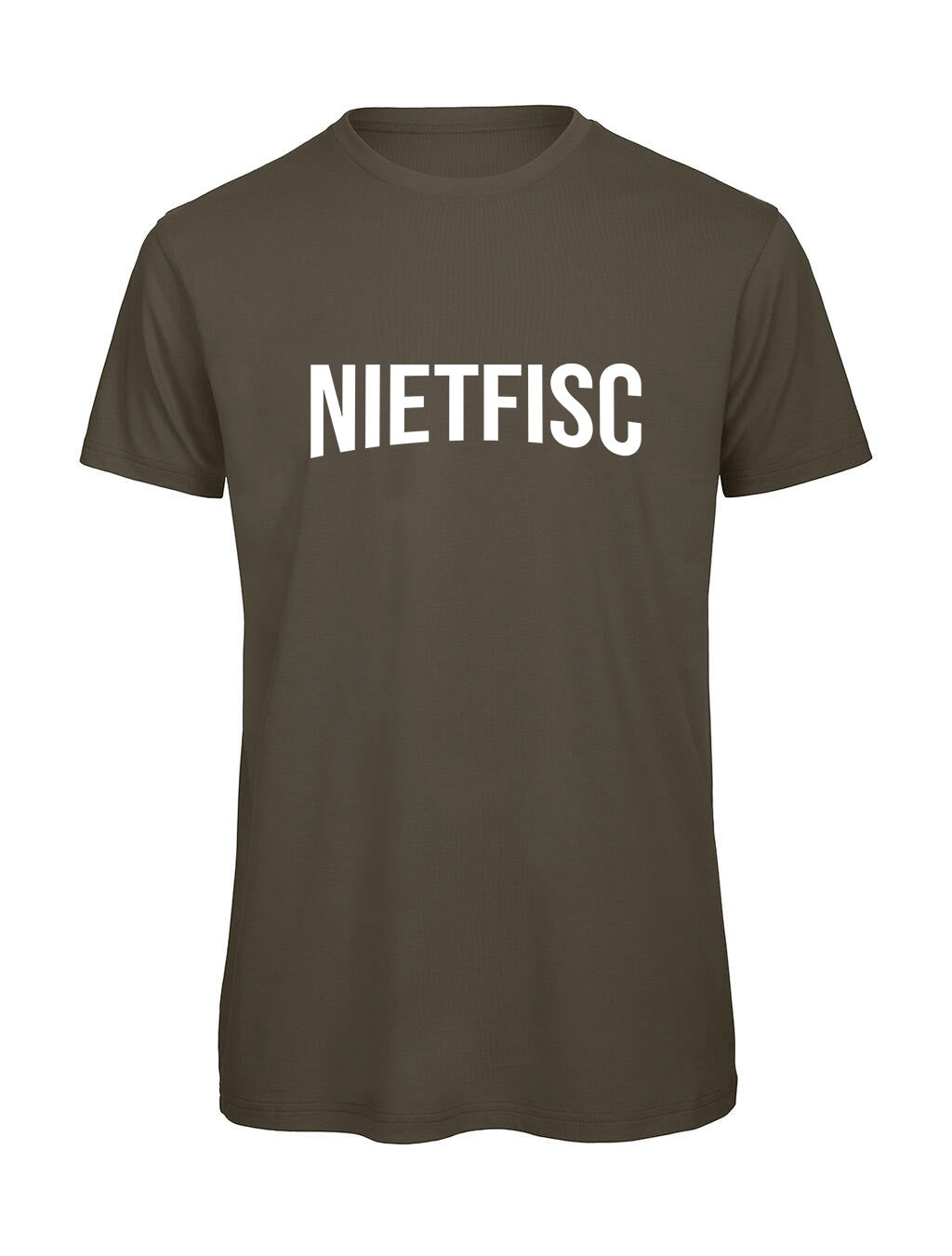 T-shirt Humour "NIETFISC" en Coton Bio Rigolo | Bastaa