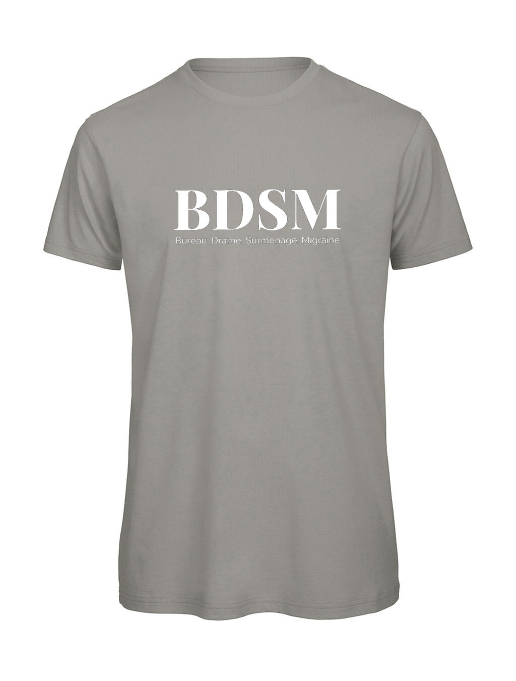 T-shirt BDSM Humour Bureau — Vêtement Homme Bio Cadeau Drôle