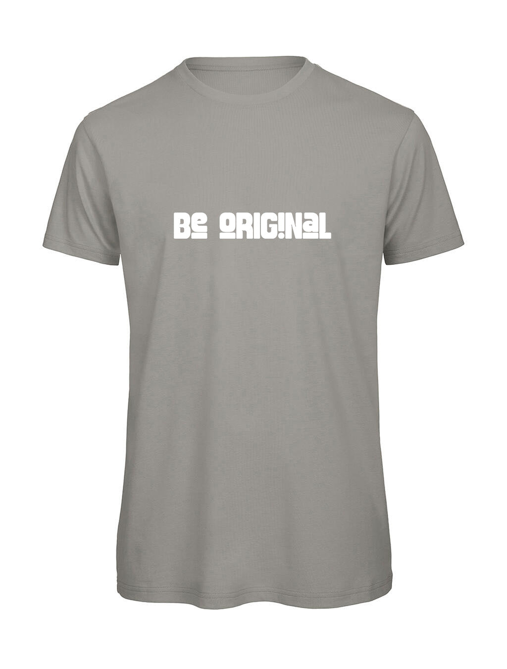T-shirt Be Original Homme – T-shirt Humour Minimaliste en Coton Bio