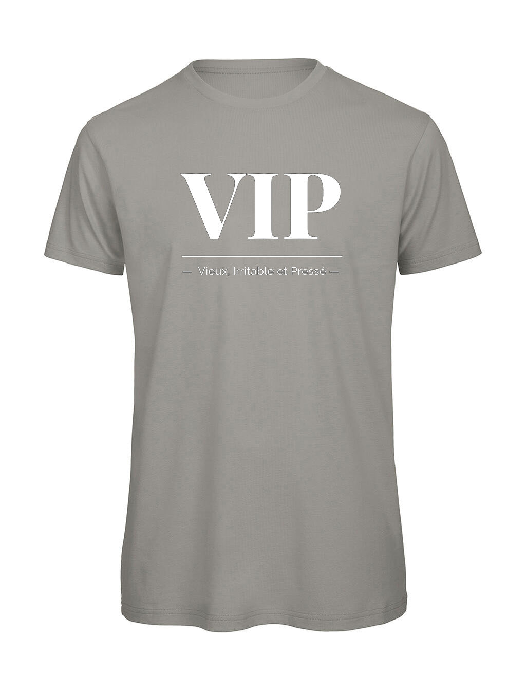 T-shirt Homme "VIP" Humour — Vieux Irritable Pressé | Bastaa