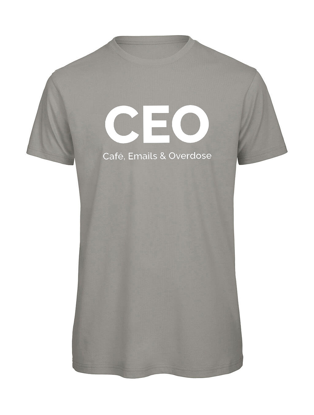 T-shirt Homme "CEO" Humour Bureau — Idée Cadeau Collègue